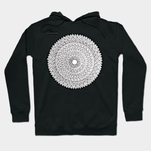 Black Mandala Hoodie